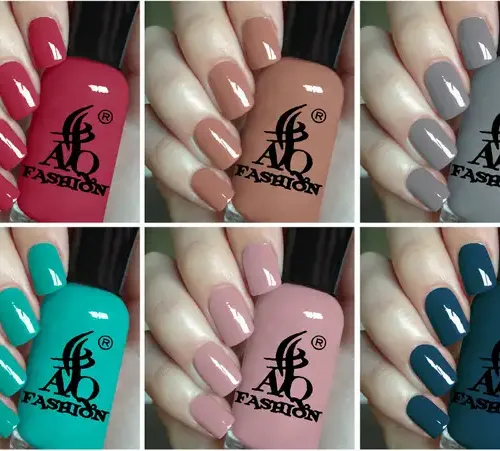 AQ FASHION New Unique Color Rich Paint HD Shine Pastel Color Combo Set (POOJA 6 ) Multicolor (Pack of 6) 31 | VastrMitr