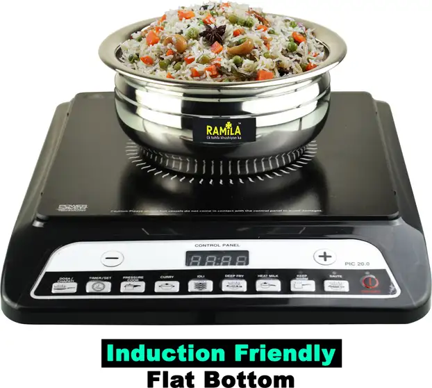 Handi set ,Handi Stainless Steel-INDUCTION BOTTOM Pot 16 cm diameter 1.5 L, 1 L, 0.75 L capacity (Stainless Steel, Induction Bottom) 3 Handi set ,Handi Stainless Steel-INDUCTION BOTTOM Pot 16 cm diameter 1.5 L, 1 L, 0.75 L capacity (Stainless Steel, Induction Bottom) - Image 2