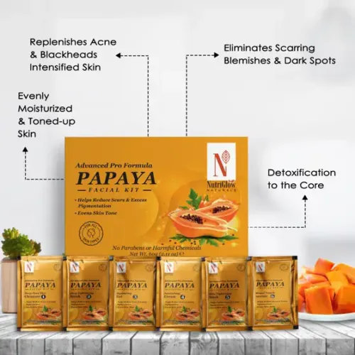 60 advanced pro formula papaya facial kit for even skin tone original imag7bgaf7nxpnbg | VastrMitr