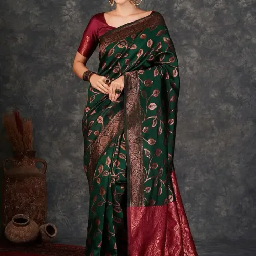 free ruhii maroon saree shopsy sarvagny clothing unstitched original imahbwnzhy6asnjh | VastrMitr