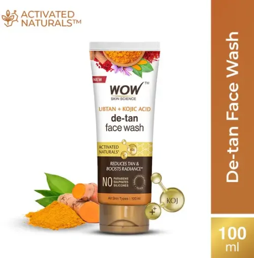 WOW SKIN SCIENCE Ubtan  For Oily - Tan Removal and Brightening Face Wash (100 ml) - Image 2