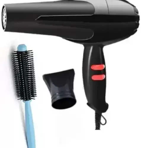 RK INDIA Professional Hair Dryer 1500 Watts with 2 Speed Settings and Hair Rolling Comb (Multicolor) Hair Dryer (1500 W, Multicolor) 12 | VastrMitr