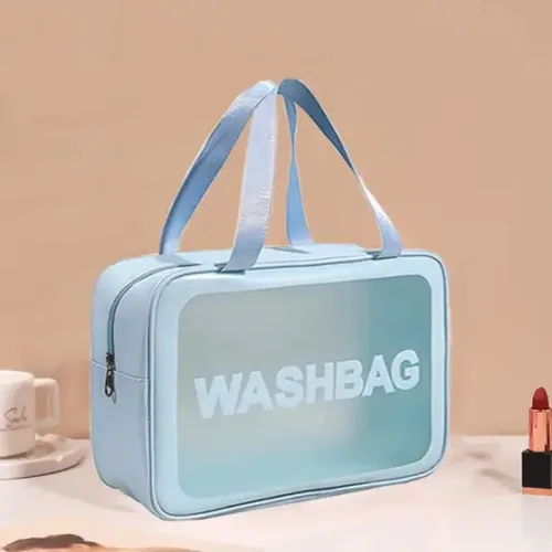 HouseOfCommon Toiletry Bag, Wash Bag Cosmetic Bag Cosmetic Bag (Pack of 3) - Image 4