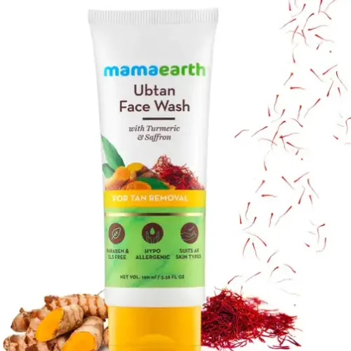 ubtan natural face wash for dry skin with turmeric saffron for original imafzabg3vzk2nkw | VastrMitr