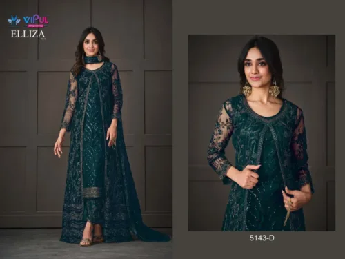 Vipul Fashion Elliza Salwar Kameez Shrug style Suit - Image 6