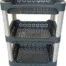 3 Shelf Plastic Basket Organizer Vegetable Fruits or Multipurpose Kitchen Rack Storage Basket (Pack of 1)
