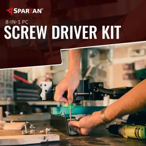 Spartan BS-02 8-Pieces Kit (Multicolour) Combination Screwdriver Set (Pack of 1) - Image 6
