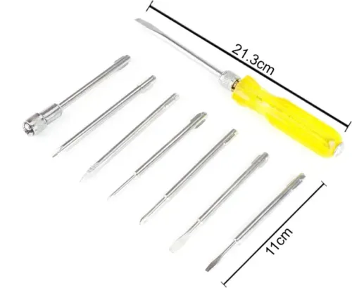 Spartan BS-02 8-Pieces Kit (Multicolour) Combination Screwdriver Set (Pack of 1) - Image 15