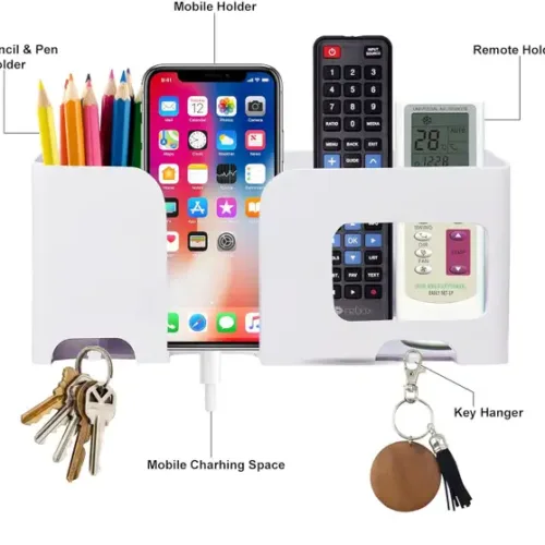 2 wall mount mobile holder plastic storage case for ac tv original imah5sngzezgg73y | VastrMitr