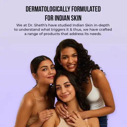 Dr. Sheth's Sunscreen - SPF 50 PA++++ Kesar & Kojic Acid Sunscreen | For Pigmentation-Free Skin | No White Cast (30 ml) - Image 5