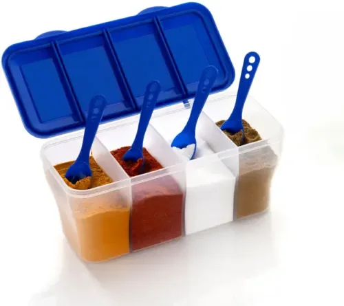 Pack of 1 Polypropylene Utility Container  - 1800 ml OFFYX Blue - Image 4