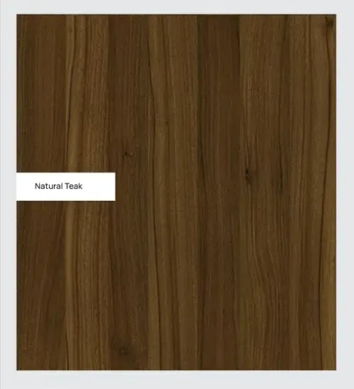 SPACEWOOD Engineered Wood Dressing Table (Finish Color - , NATURAL TEAK, Knock Down) - Image 4