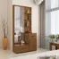 SPACEWOOD Engineered Wood Dressing Table (Finish Color - , NATURAL TEAK, Knock Down)
