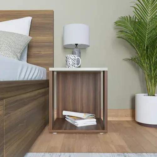 HOMEEASY Multipurpose Engineered Wood Side Table (Finish Color - Brown, DIY(Do-It-Yourself)) - Image 5