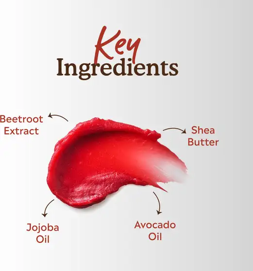 Deyga Beetroot Lip Balm Stick | Tinted Lip Care | For Dry & Chapped Lips Beetroot (Pack of: 1, 5.5 g) 3 Deyga Beetroot Lip Balm Stick | Tinted Lip Care | For Dry & Chapped Lips Beetroot (Pack of: 1, 5.5 g) - Image 2