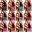 makeupmania High-Shine Long Lasting Non Toxic Professional Nail Polish Set of 12 Pcs (#201) Black, Grey, Pink, Brown, Nude (Pack of 12)