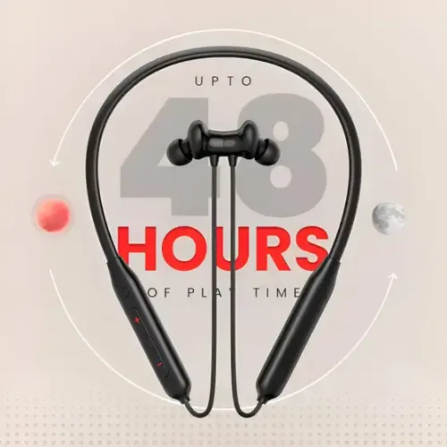 60 hours playtime with deep bass neckband headphone bluetooth n1 original imah5ws2bqvqzxrz | VastrMitr