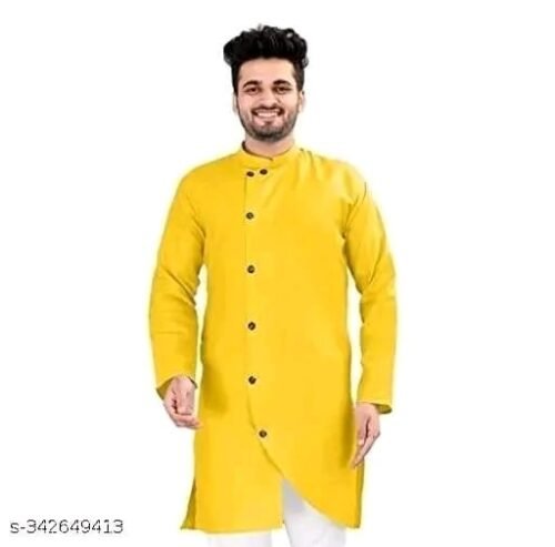 MEN'S ETHNIC WEAR FANCY CROSS KURTAS - Image 4