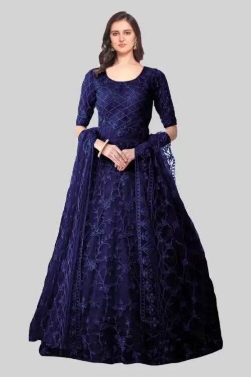 LEHENGA CHOLI DUPATTA AND GOWN DUPATTA COLLECTION - Image 9