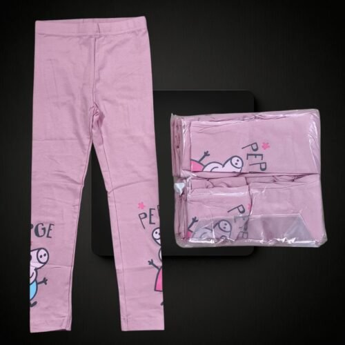 PREMIUM QUALITY BRAND ALLOVER PRINT GIRLS' LEGGINGS
