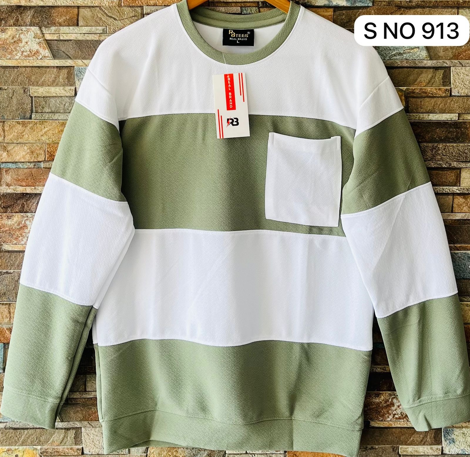 MENS FULL SLEEVE T SHIRT with POCKETS 6 MENS FULL SLEEVE T SHIRT with POCKETS - Image 5