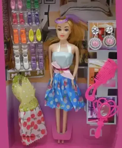 A1 Wardrob Barbie Doll Set (Multicolor) 10 A1 Wardrob Barbie Doll Set (Multicolor)