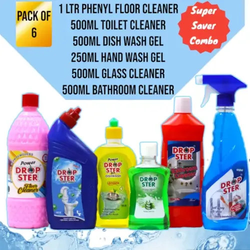 dropSter All purpose cleaning set of 6 (3250 ml)