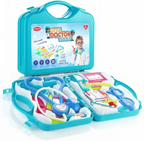 Doctor Playset For Kids Boy & girl age 3 year+ Blue