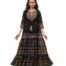 Long Heavy Reyon Gown