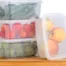 Pack of 4 Plastic Fridge Container - 1800 ml KWINTAS Multicolor