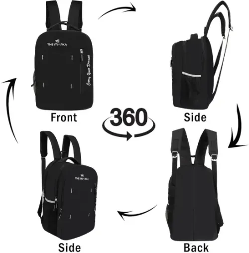 Marka water proof casual backpack 35 L No Backpack (Black) - Image 2