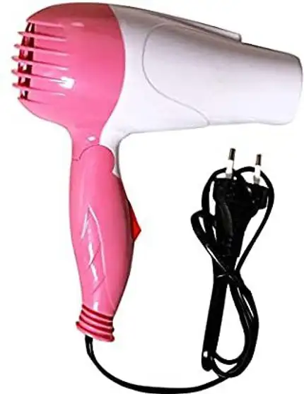 quktion hair dryer 1000 watt with 471 hair curler and mini hair straightener (multicolour) Hair Dryer (1000 W, pink, blue) 3 quktion hair dryer 1000 watt with 471 hair curler and mini hair straightener (multicolour) Hair Dryer (1000 W, pink, blue) - Image 2
