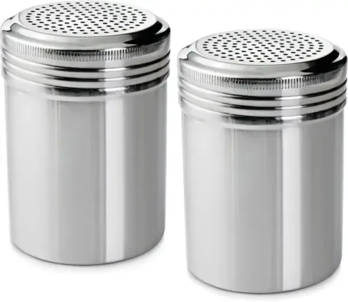 finality Stainless Steel Dredges Peper Salt Shakers Without Handle Sugar Sprinkler Shaker 125 gm