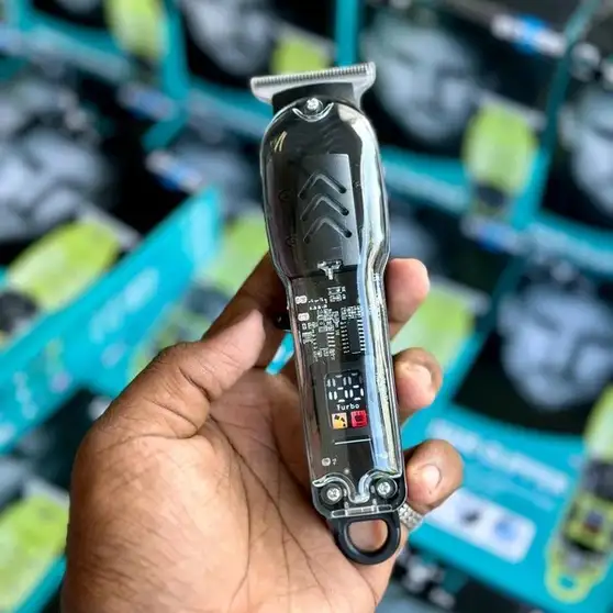 FABUNIK Y99 Transparent Pro Hair Clipper, Beard Trimmer, Full Body Trimmer, Trimmer men Runtime: 120 min Trimmer for Men (Black) 6 FABUNIK Y99 Transparent Pro Hair Clipper, Beard Trimmer, Full Body Trimmer, Trimmer men Runtime: 120 min Trimmer for Men (Black) - Image 5