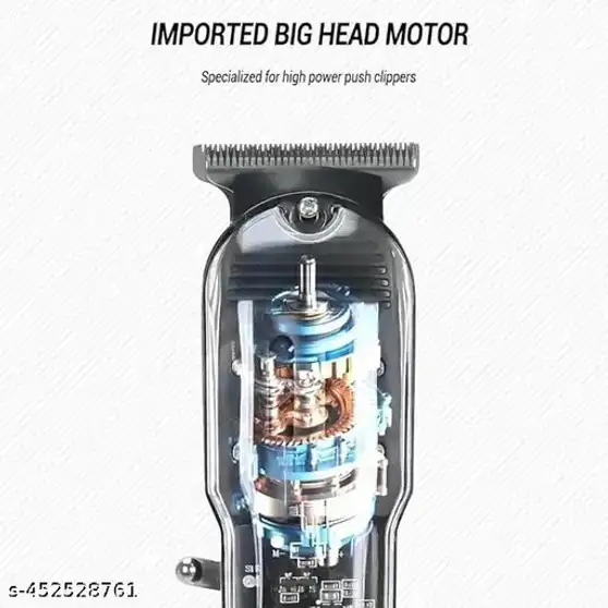 FABUNIK Y99 Transparent Pro Hair Clipper, Beard Trimmer, Full Body Trimmer, Trimmer men Runtime: 120 min Trimmer for Men (Black) 7 FABUNIK Y99 Transparent Pro Hair Clipper, Beard Trimmer, Full Body Trimmer, Trimmer men Runtime: 120 min Trimmer for Men (Black) - Image 6