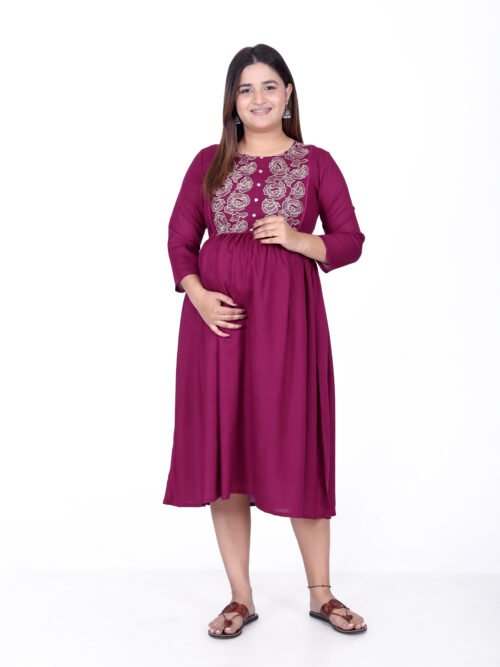 Maternity cum feeding Kurti - Image 2