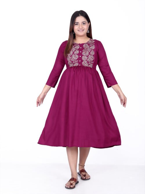 Maternity cum feeding Kurti - Image 3
