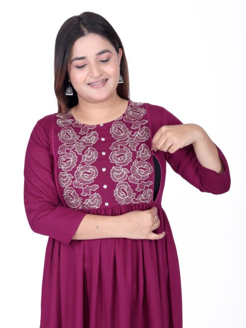 Maternity cum feeding Kurti - Image 4