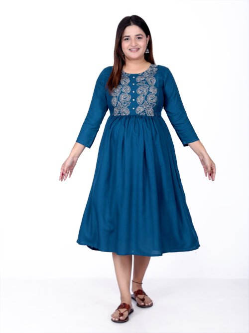 Maternity cum feeding Kurti - Image 2