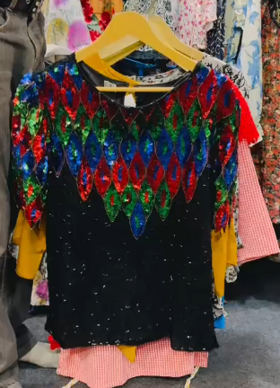 Korean Ladies Half Sleeve Tops