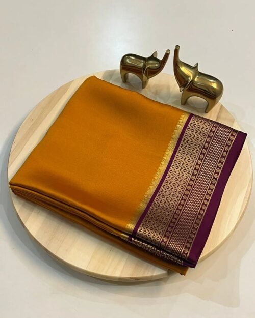 PURE VISCOSE SILK SAREE - Image 9
