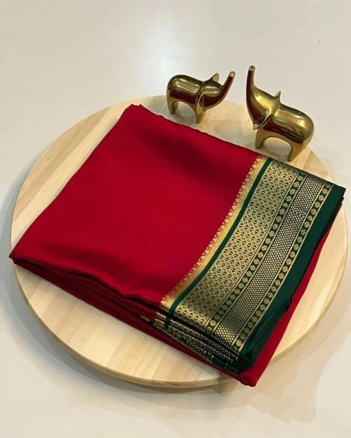 PURE VISCOSE SILK SAREE - Image 7