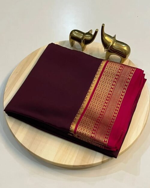 PURE VISCOSE SILK SAREE - Image 6
