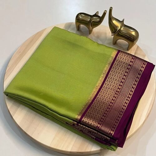 PURE VISCOSE SILK SAREE