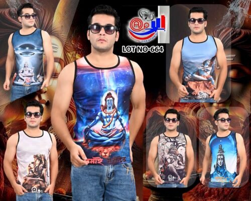 Mahakal sublimation printed sando