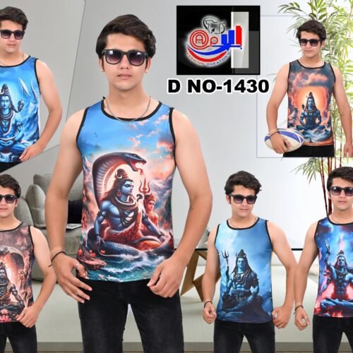 Mahakal sublimation printed sando