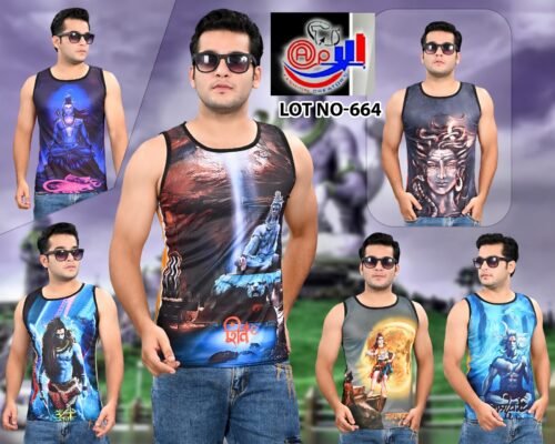 Mahakal sublimation printed sando