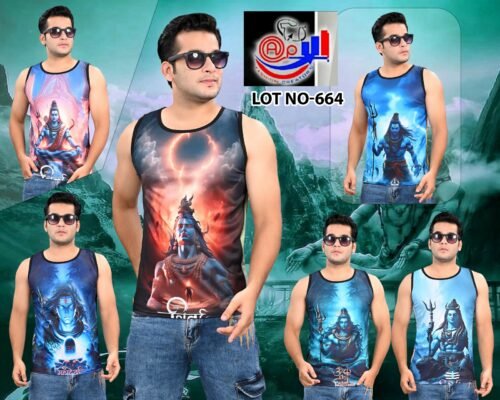 Mahakal sublimation printed sando