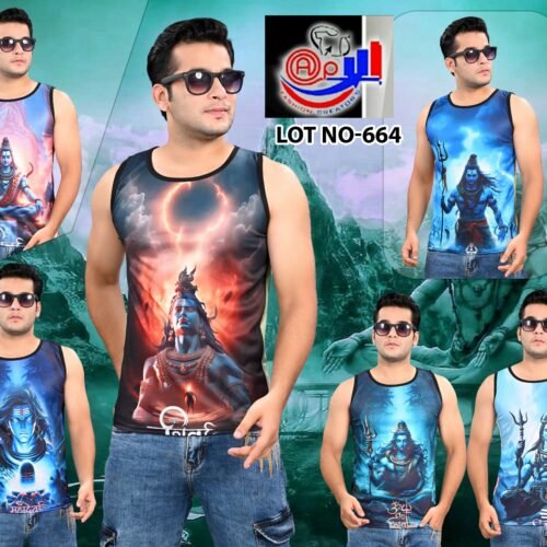 Mahakal sublimation printed sando