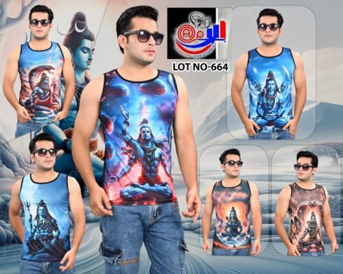 Mahakal sublimation printed sando